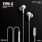 Slusalice KONFULON INA16 Type C bele slika 2