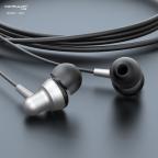 Slusalice KONFULON JA03 3.5mm srebrne 1.2m cena 2000 din slika