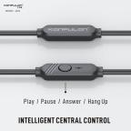 Slusalice KONFULON JA03 3.5mm srebrne 1.2m slika 5