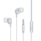 Slusalice REMAX Wired RW-105 3.5 mm bele slika 2