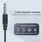 Slusalice REMAX Wired RW-105 3.5 mm bele slika 3