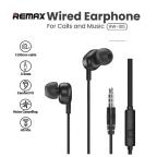 Slusalice REMAX Wired RW-105 3.5 mm crne cena 2000 din slika
