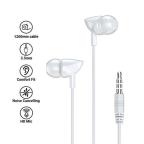 Slusalice REMAX Wired RW-106 3.5 mm bele cena 2000 din slika