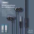 Slusalice REMAX Wired RW-106 3.5 mm bele slika 3