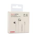 Slusalice sa adapterom za punjenje JH 201 za iPhone lightning bele slika 3