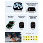 Pametni Sat Smart watch Xiaomi Redmi Watch 5 Active crni slika 6