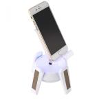 Solarni rotirajuci stalak beli slika 2