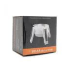 Solarni rotirajuci stalak beli slika 3