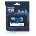 SSD 2.5 SATA3 512GB Patriot P220 550MBs/500MBs P220S512G25 slika 2
