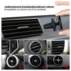 Stalak za ventilaciju Floveme magnetic crni slika 2