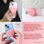 Stiker za mobilni telefon Magnetic Heart crveni slika 5