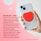 Stiker za mobilni telefon Magnetic Heart roze slika 3