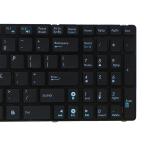 Tastatura za laptop Asus K52 G51 G52 G60 G72 G73 N61 N90 U50 X52 crna slika 3