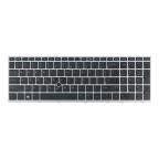 Tastatura za laptop HP 850 G5 sivi frame sa misem cena 6000 din slika