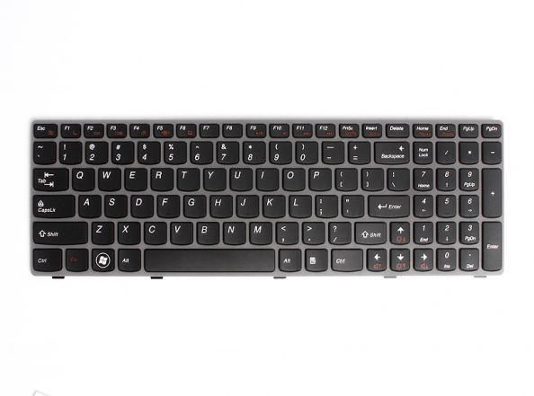 Tastatura za laptop Lenovo Z560 crna cena 4500 din slika