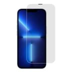 Zastitno Staklo Tempered glass 2.5D dust free Box za iPhone 13/13 Pro/14/16e 6.1 crni slika 2