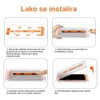 Zastitno Staklo Tempered glass 2.5D dust free Box za iPhone XR/11 6.1 crni slika 6