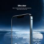 Zastitno Staklo Tempered glass Nillkin 2u1 HD za iPhone 14 Pro 6.1 crna slika 5