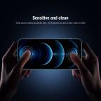 Zastitno Staklo Tempered glass Nillkin 2u1 HD za iPhone 14 Pro 6.1 crna slika 9