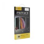 Zastitno staklo Tempered Glass Privacy 2.5D full glue za iPhone 12/12 Pro 6.1 crna cena 3000 din slika