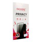 Zastitno staklo Tempered Glass Privacy 2.5D full glue za iPhone 15 Plus 6.7 crni cena 3000 din slika