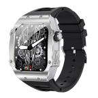 Pametni Sat Teracell Smart Watch AK55 srebrno crni cena 8000 din slika