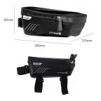 Torba/drzac za mobilni telefon za bicikl Wild man crno crvena slika 6