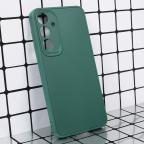 Maska Torbica 3D Camera za Samsung A556B Galaxy A55 5G tamno zelena slika 1