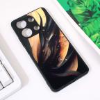 Maska Torbica Abstract za Xiaomi Redmi Note 13 4G crna cena 1000 din slika