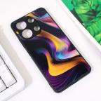 Maska Torbica Abstract za Xiaomi Redmi Note 13 4G tamno ljubicasta cena 1000 din slika