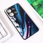 Maska Torbica Abstract za Xiaomi Redmi Note 13 4G tamno plava cena 1000 din slika