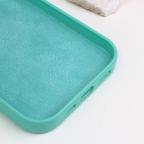 Maska Torbica Beautiful Shine Leather iPhone 14 6.1 mint slika 3