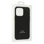 Maska Torbica Beautiful Shine Leather iPhone 14 Plus 6.7 crna slika 4