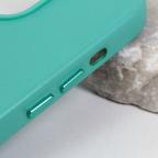 Maska Torbica Beautiful Shine Leather iPhone 14 Pro 6.1 mint slika 2