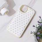 Maska Torbica Bling za iPhone 14 6.1 bela slika 5