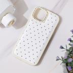 Maska Torbica Bling za iPhone 15 6.1 bela slika 5
