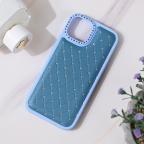 Maska Torbica Bling za iPhone 15 6.1 plava slika 5