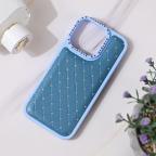 Maska Torbica Bling za iPhone 16 Pro 6.3 plava slika 5