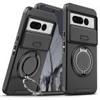 Maska Torbica CamShield Ring stand za Google Pixel 7 Pro crna cena 2500 din slika