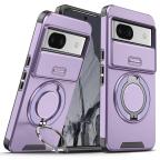 Maska Torbica CamShield Ring stand za Google Pixel 8A ljubicasta cena 2500 din slika