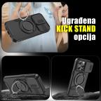 Maska Torbica CamShield Ring stand za iPhone 15 Pro Max 6.7 ljubicasta slika 7