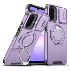 Maska Torbica CamShield Ring stand za Samsung A075F Galaxy A07 ljubicasta slika 1