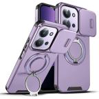 Maska Torbica CamShield Ring stand za Xiaomi Redmi 15C 4G EU 173mm ljubicasta cena 2500 din slika