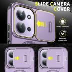 Maska Torbica CamShield Ring stand za Xiaomi Redmi 15C 4G EU 173mm ljubicasta slika 2