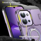 Maska Torbica CamShield Ring stand za Xiaomi Redmi 15C 4G EU 173mm ljubicasta slika 4