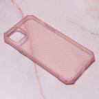 Maska Torbica Carbon Crystal za iPhone 14 Plus 6.7 pink cena 1000 din slika