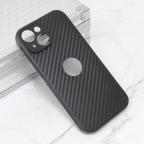 Maska Torbica Carbon fiber za iPhone 15 6.1 crna (sa otvorom za logo) cena 1000 din slika