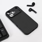 Maska Torbica Carbon fiber za iPhone 17 Pro 6.3 crna cena 1000 din slika