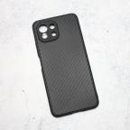 Maska Torbica Carbon fiber za Xiaomi Mi 11 Lite crna cena 1000 din slika