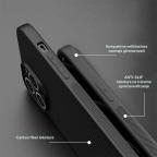 Maska Torbica Carbon fiber za Xiaomi Redmi Note 12 Pro Plus (EU) crna slika 3